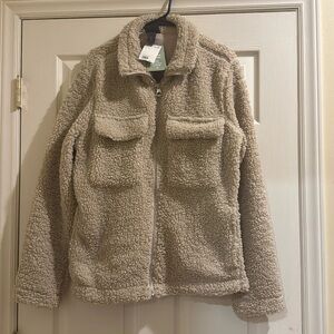 Men's H&M Full Zip Jacket Tan Regular Fit
Coupe Standard Large